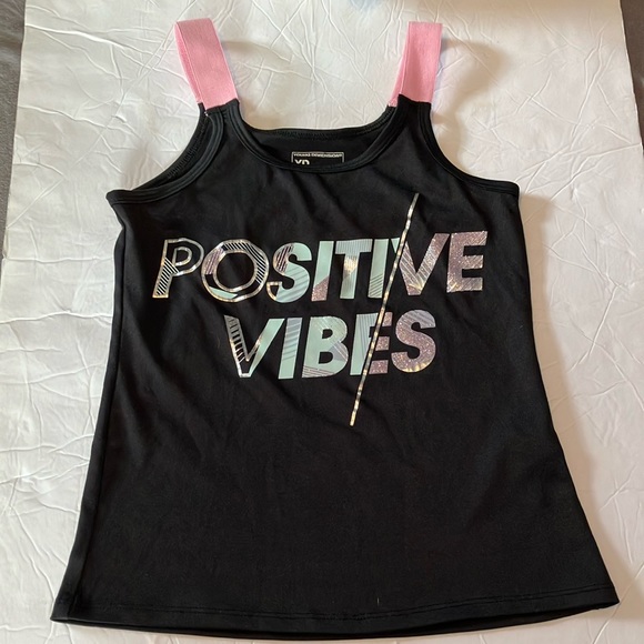 Girls young dimensions active black tank top Sz 9-10 years - Picture 1 of 10